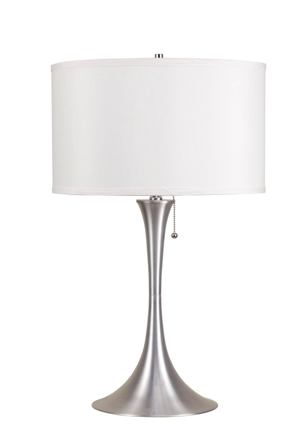 ACME Cody Brushed Silver Table Lamp Model 40023