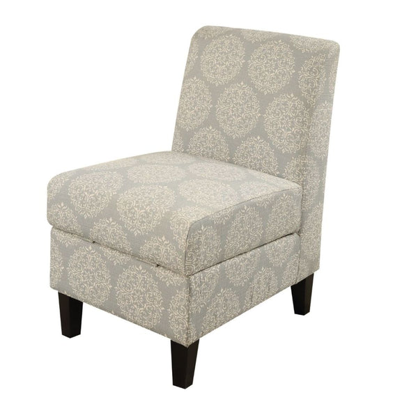 ACME Ollano II Pattern Fabric Accent Chair Model 59618