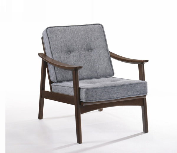 Modrest Andie Modern Dark Grey Accent Chair Grey Lounge Chair SKU VGMA-MI-675 Product ID: 76308