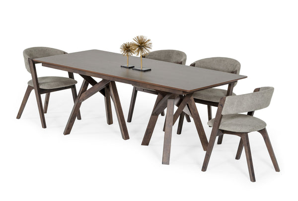 Modrest Grover Modern Dark Wenge Dining Table Wenge Dining Table SKU VGMA-MIT-5222 Product ID: 76314