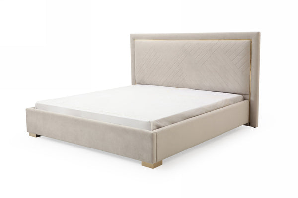 Modrest Corrico Modern Off White and Champagne Gold Bedroom SetVig Furniture Model VGVCBD1906-19-SET ID 80263|80264 catch