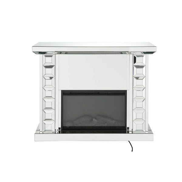 ACME Dominic Mirrored Fireplace Model 90202