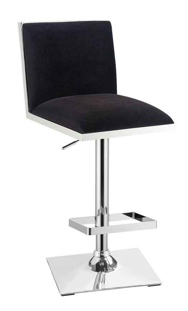Furniture Of America Orjan Black Contemporary Bar Stool Model CM-BR6462BK Default Title