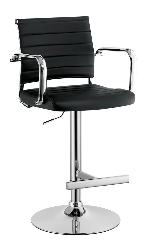 Furniture Of America Sedona Black Contemporary Bar Stool Model CM-BR6463BK Default Title
