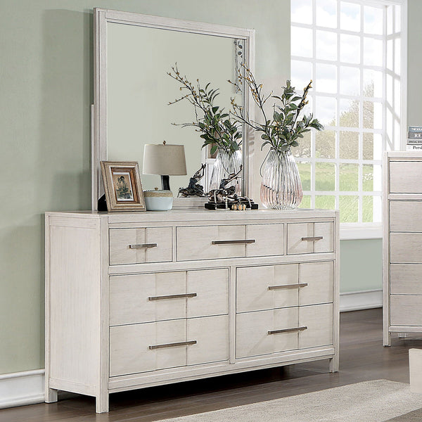 Furniture Of America Berenice White Transitional Dresser, White Model CM7580WH-D Default Title