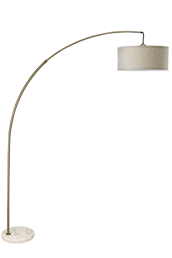 Furniture Of America Jess Antique Gold Contemporary Arch Lamp Model L76931AB Default Title