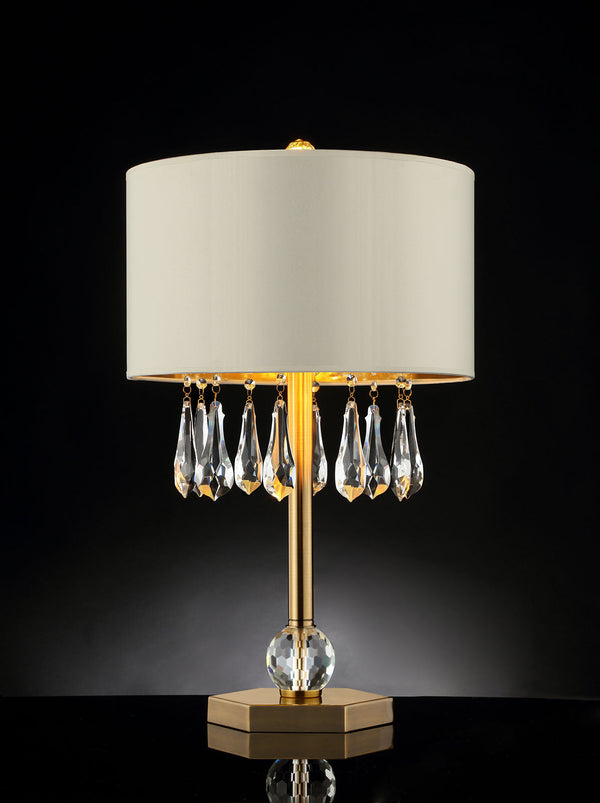 Furniture Of America Ivy Gold/Ivory Contemporary Table Lamp Model L9160T Default Title