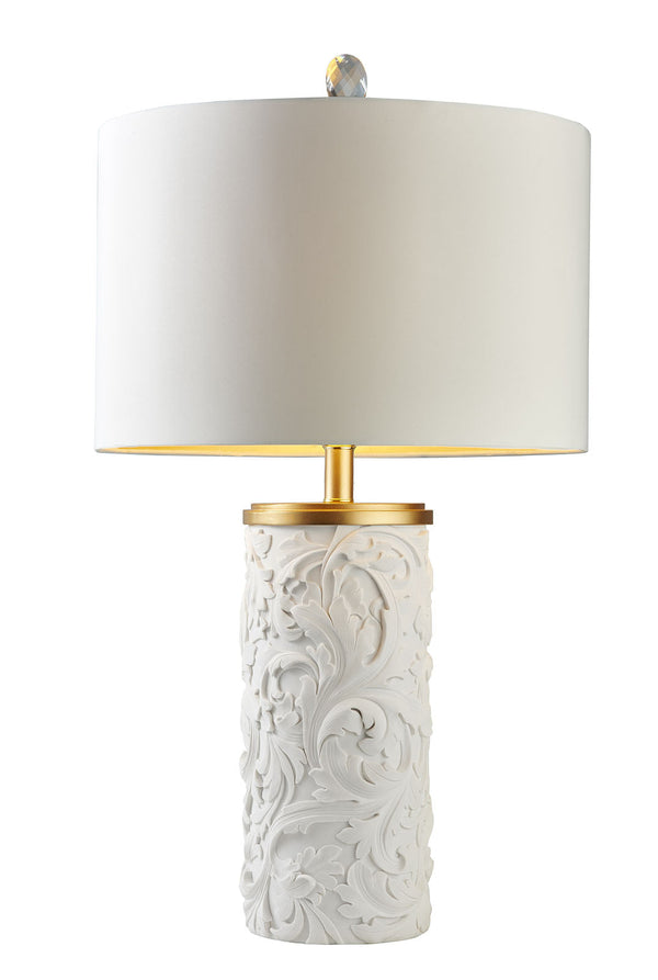 Furniture Of America Ivy White/Gold Contemporary 31.25"H Table Lamp Model L9300T Default Title
