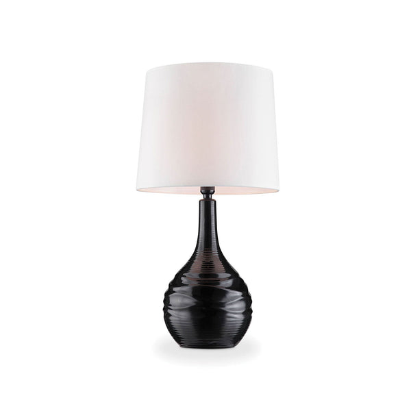 Furniture Of America Ida Black Contemporary Table Lamp Model L9502BK Default Title