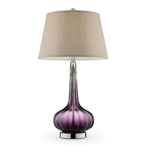 Furniture Of America Fay Purple Contemporary 30"H Table Lamp Model L9709 Default Title