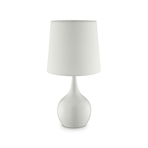 Furniture Of America Edie White Contemporary 23.5"H Glossy White Table Lamp Model L9820WH Default Title