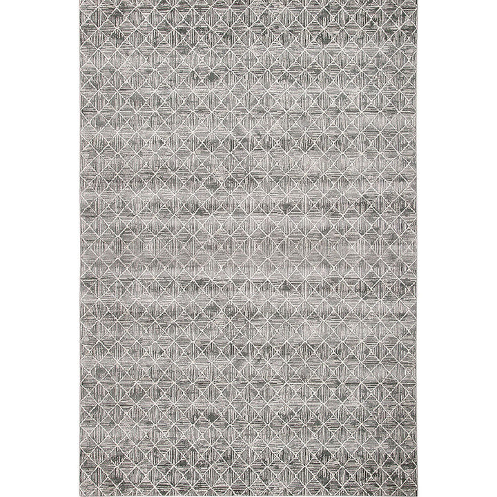 Furniture Of America Mortsel Gray Contemporary 5'3" X 7'6" Area Rug Model RG1029 Default Title