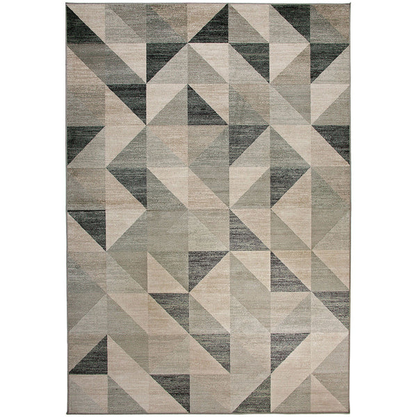 Furniture Of America Mortsel Gray Contemporary 5'3" X 7'6" Area Rug Model RG1031 Default Title