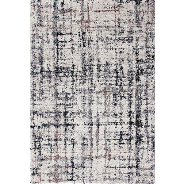 Furniture Of America Gresford Black/Ivory Contemporary 5'3" X 7'6" Area Rug Model RG1034 Default Title