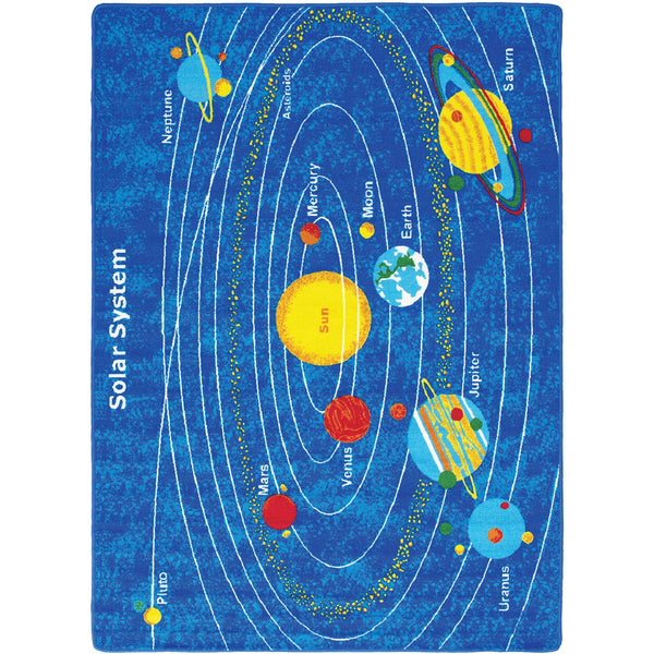 Furniture Of America Abbey Solar System Contemporary 4' 9" X 6' 9" Area Rug Model RG5212 Default Title