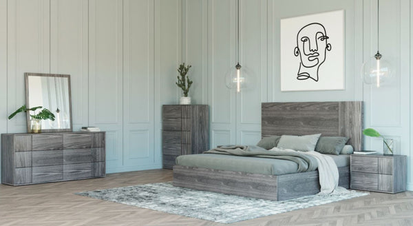 Queen Nova Domus Asus Italian Modern Elm Grey Bedroom SetVig Furniture Model VGACASUS-SET-GRY-Q ID 78276 catch