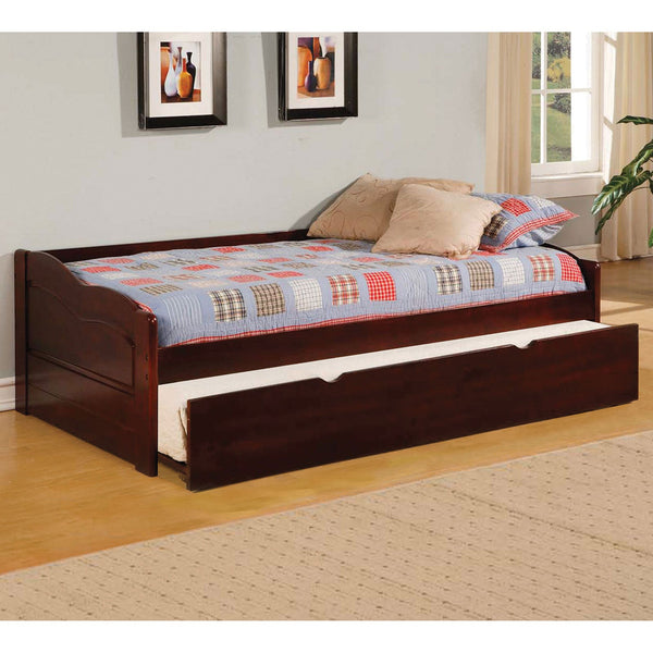 Furniture Of America Sunset Cherry Traditional Daybed With Trundle