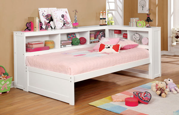 Furniture Of America Frankie White Transitional Twin Daybed