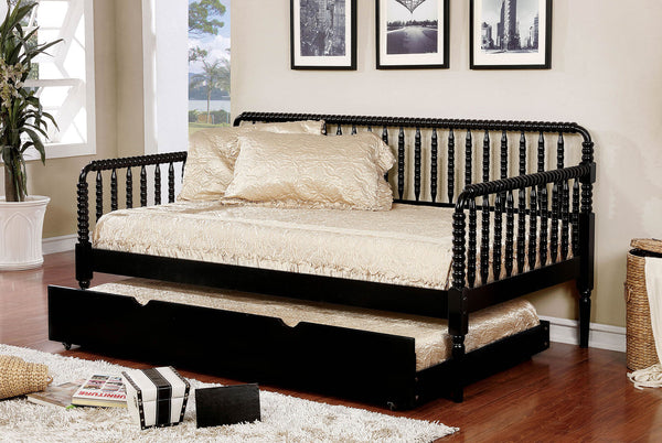 Furniture Of America Linda Black Traditional Twin Daybed
