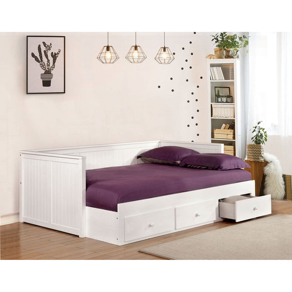 Furniture Of America Wolford White Cottage Full Size Daybed