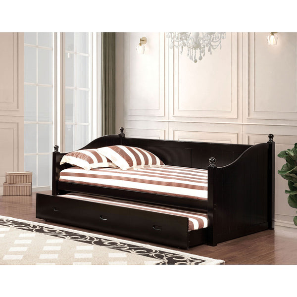 Furniture Of America Walcott Black Cottage Daybed With Twin Trundle