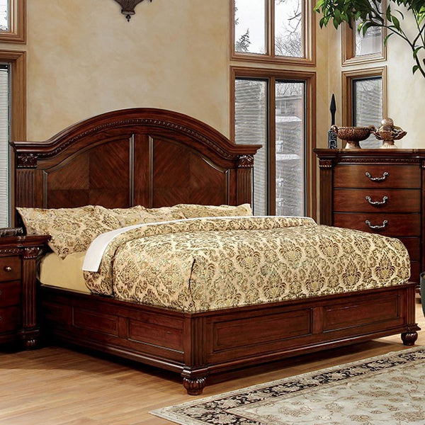 Furniture Of America Grandom Cherry Traditional Bed Model CM7736