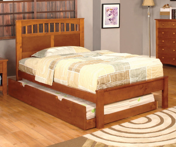 Furniture Of America Carus Oak Transitional Full Bed