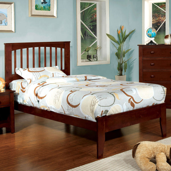 Furniture Of America Pine Brook Cherry Transitional Full Bed