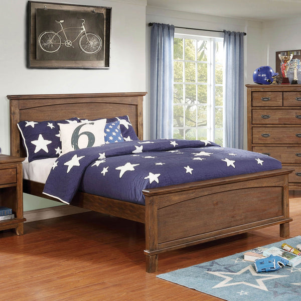 Furniture Of America Colin Dark Oak Transitional Full Bed