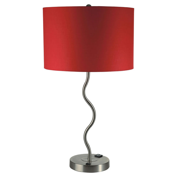 Furniture Of America Sprig Red Contemporary Table Lamp (2 | Carton)