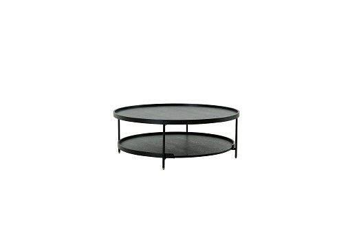 Modrest Mitchell Black Iron Round Coffee Table Other Coffee Table SKU VGOD-LZ-267C-BLK Product ID: 79687