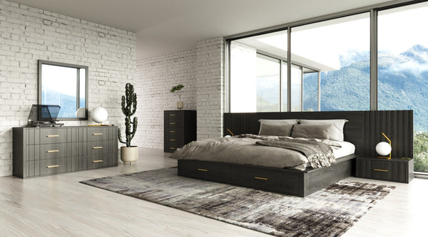 Modrest Manchester Contemporary Dark Grey Q Bedroom SetVig Furniture Model VGWD-HLF2-BED-SET-Q ID 80220 catch