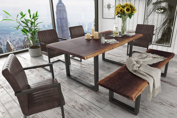 Modrest Taylor Large Modern Live Edge Wood Dining Table Other Dining Table SKU VGEDPRO222003-LG Product ID: 77239
