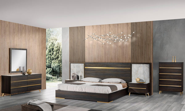 Nova Domus Velondra Queen Modern Eucalypto With Marble Bedroom SetVig Furniture Model VGACVELONDRA-BED-SET-Q ID 79411 catch