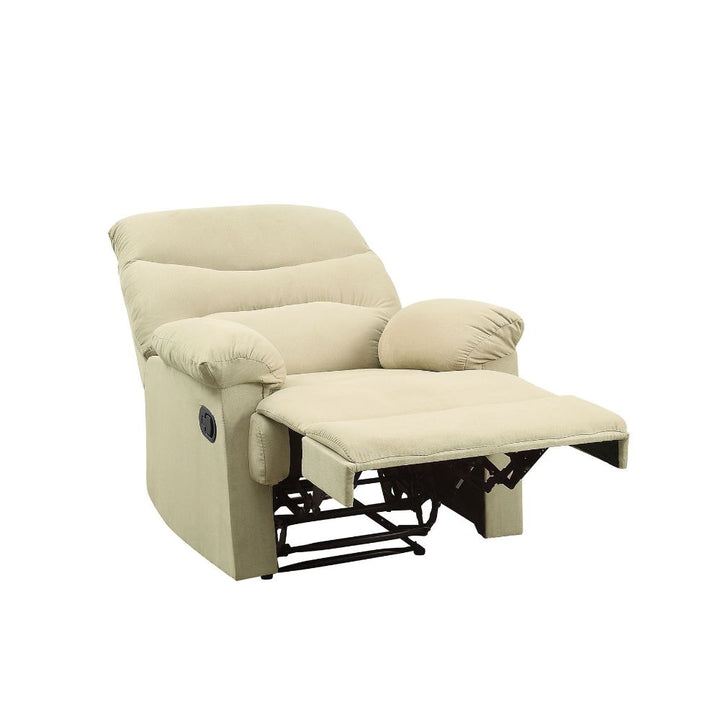 ACME Arcadia Beige Microfiber Recliner Model 626 - MONAVILLA
