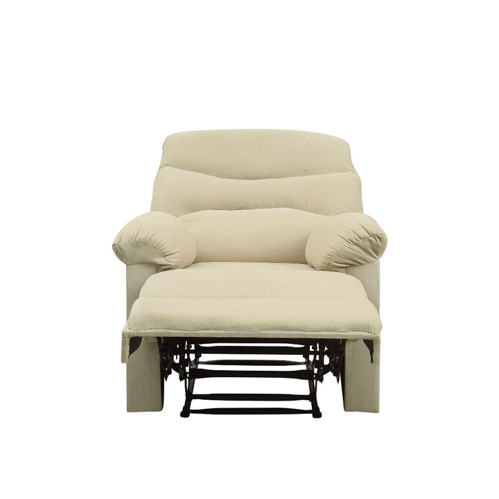 ACME Arcadia Beige Microfiber Recliner Model 626 - MONAVILLA