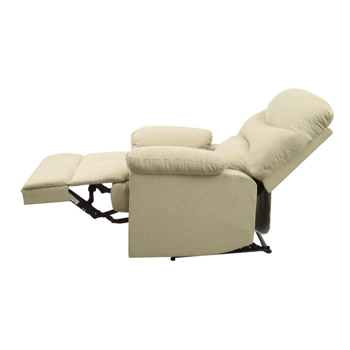 ACME Arcadia Beige Microfiber Recliner Model 626 - MONAVILLA