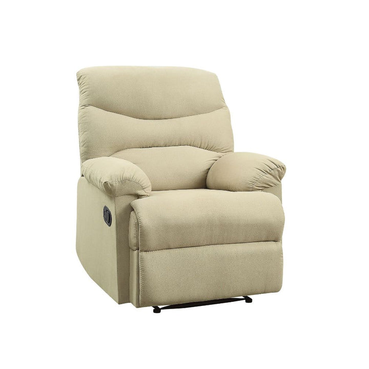ACME Arcadia Beige Microfiber Recliner Model 626 - MONAVILLA