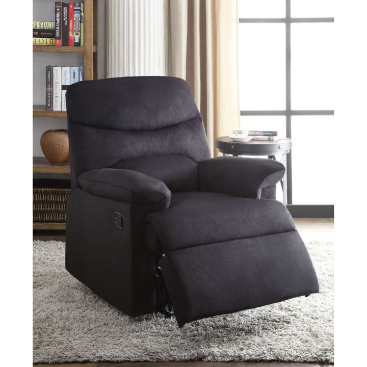 ACME Arcadia Black Woven Fabric Recliner Model 701 - MONAVILLA