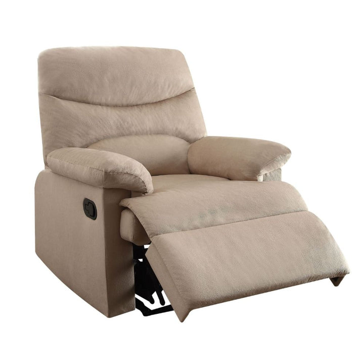 ACME Arcadia Beige Woven Fabric Recliner Model 702 - MONAVILLA