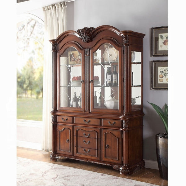 ACME Chateau De Ville Cherry Hutch & Buffet Model 04079A - MONAVILLA