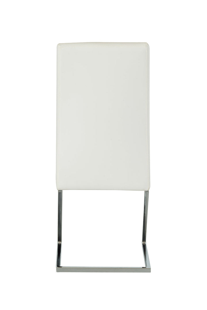 Angora Modern White Dining Chair (Set of 2) - MONAVILLA