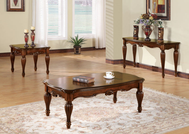 ACME Dreena Cherry End Table Model 10291 - MONAVILLA