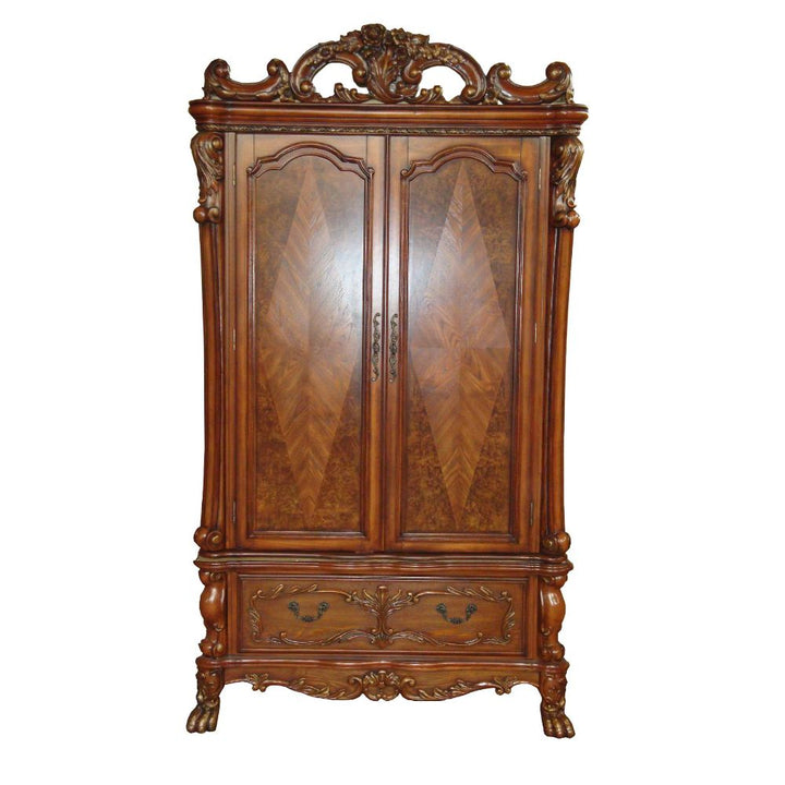 ACME Dresden Cherry Oak TV Stand Model 12147 - MONAVILLA