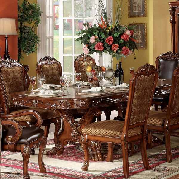 ACME Dresden Cherry Oak Dining Table Model 12150