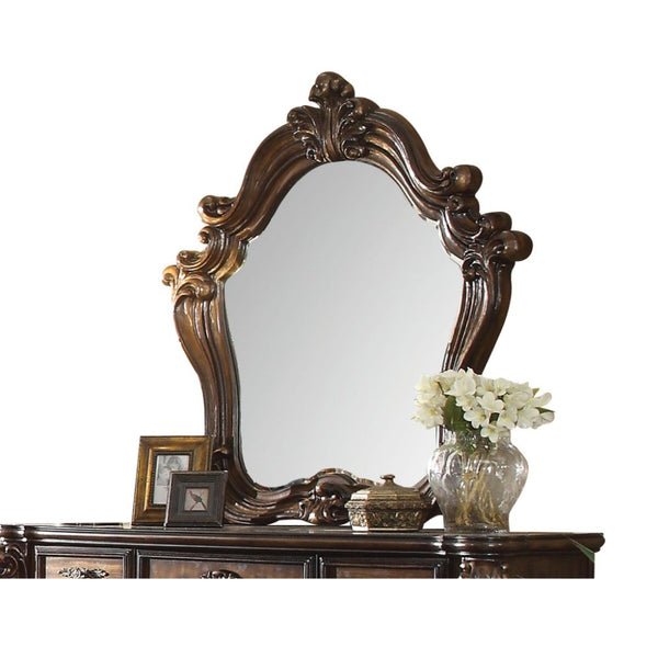 ACME Versailles Cherry Oak Mirror Model 21104 - MONAVILLA