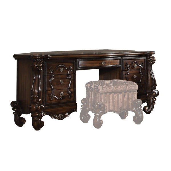 ACME Versailles Cherry Oak Vanity Desk Model 21107 - MONAVILLA