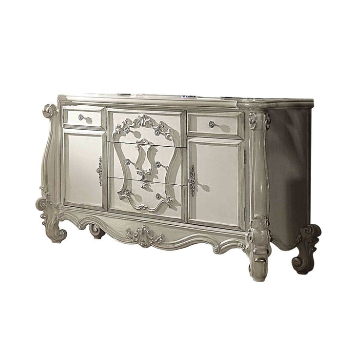 ACME Versailles Bone White Dresser Model 21135 - MONAVILLA