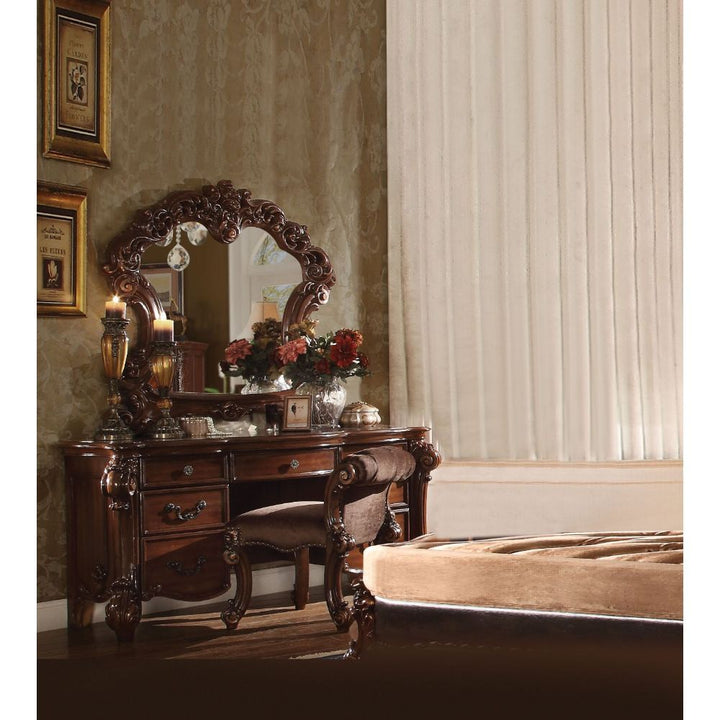 ACME Vendome Cherry Vanity Desk Model 22009 - MONAVILLA