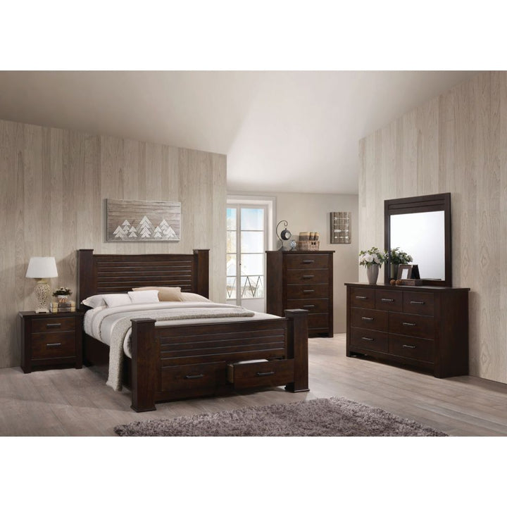 ACME Panang Mahogany Queen Bed Model 23370Q - MONAVILLA